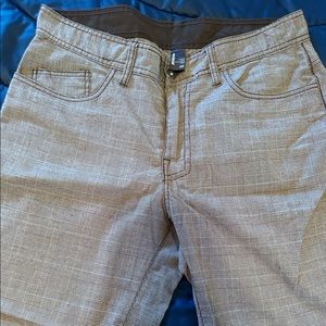 Prana men’s plaid short. 34x10
